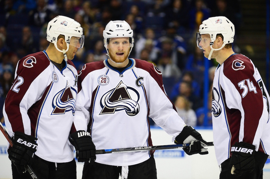 Jarome Iginla, Gabriel Landeskog, Carl Soderberg