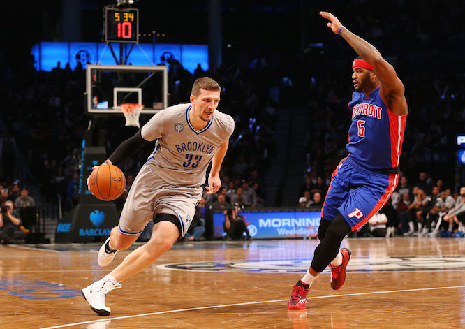 NBA: Detroit Pistons at Brooklyn Nets