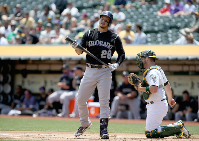 MLB: Colorado Rockies at Oakland Athletics