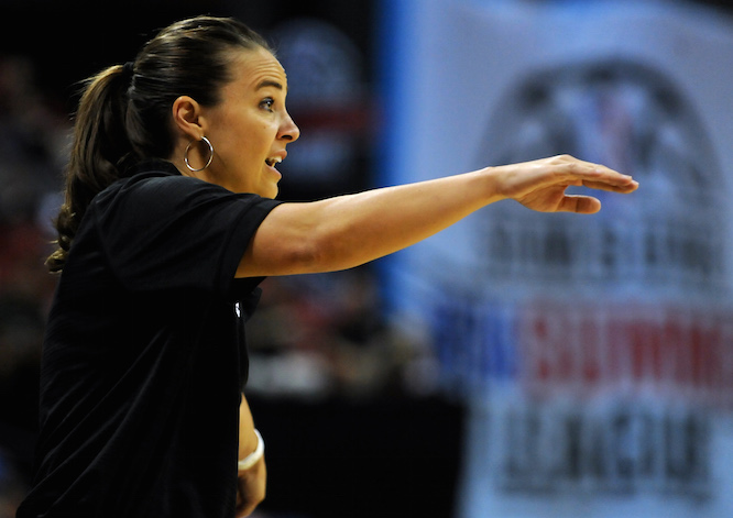 NBA: Summer League-New York Knicks vs San Antonio Spurs