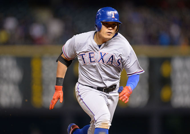 MLB: Texas Rangers at Colorado Rockies