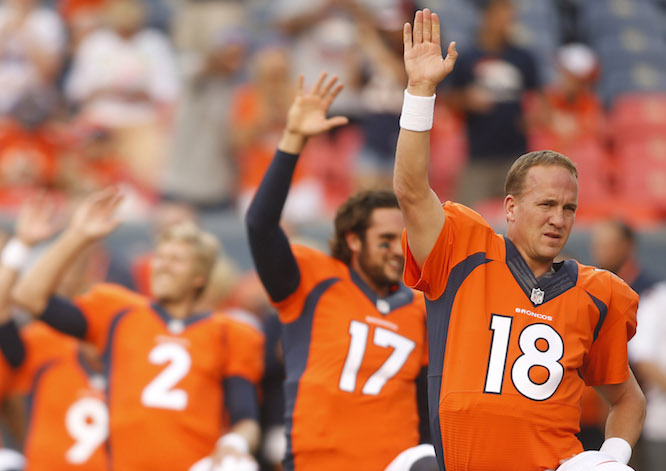 Denver Broncos respond to Peyton Manning