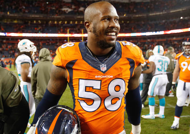 REPORT: Von Miller wants to be the highest-paid defensive player