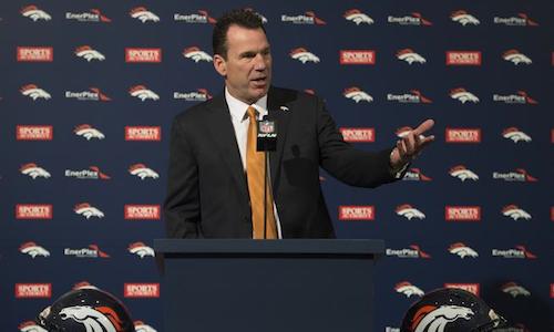 Denver Broncos intorduce Gary Kubiak as new head coach