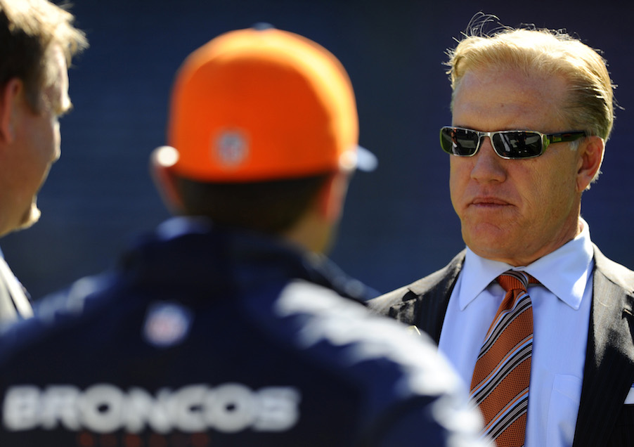 elway Denver Broncos at San Diego Chargers