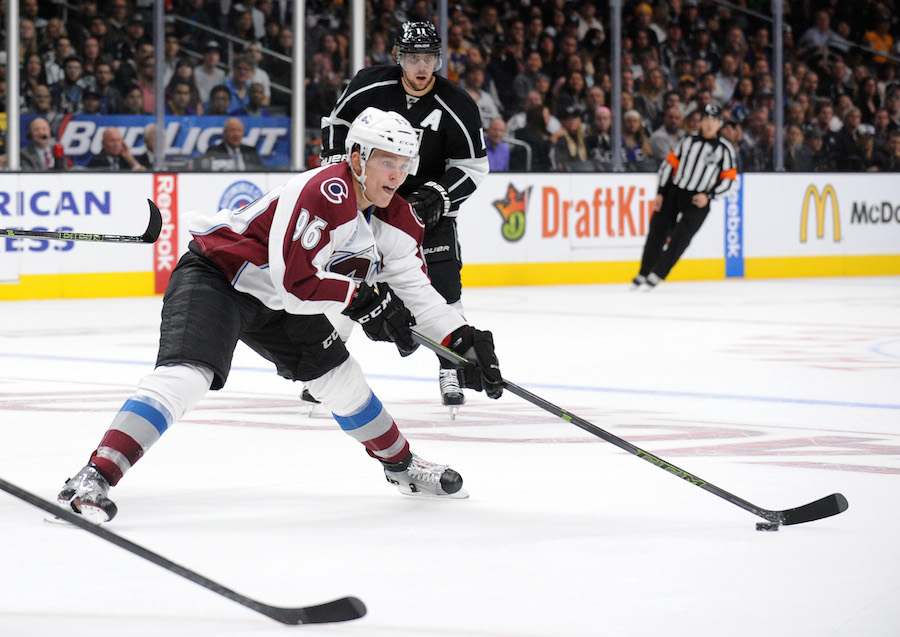 NHL: Colorado Avalanche at Los Angeles Kings Mikko Rantanen sent to San Antonio