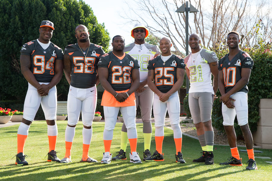 NFL: Pro Bowl-Team Pictures for Team Carter & Team Irvin