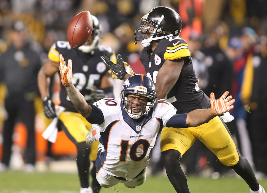 Sanders Gay Denver Broncos at Pittsburgh Steelers