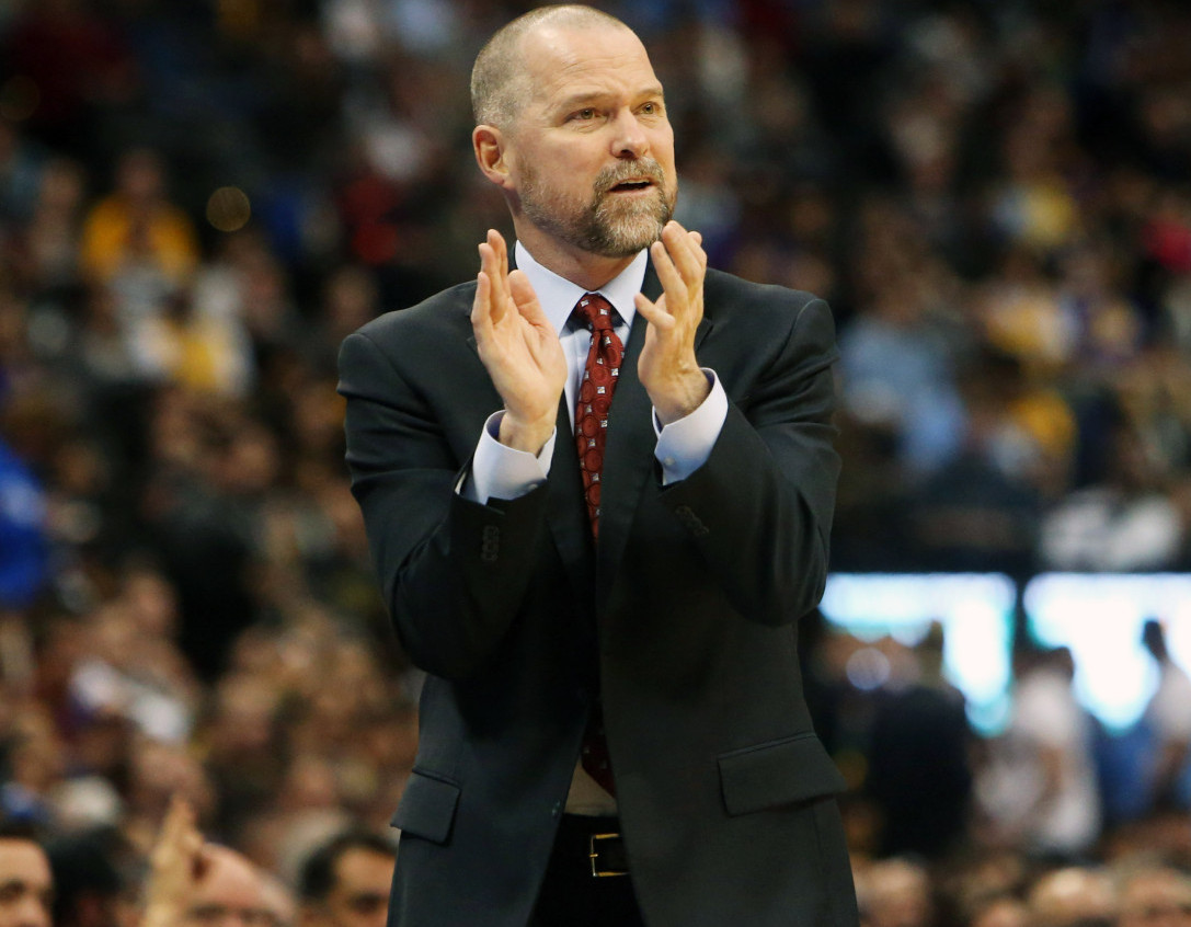 Malone Los Angeles Lakers at Denver Nuggets Nuggets fans