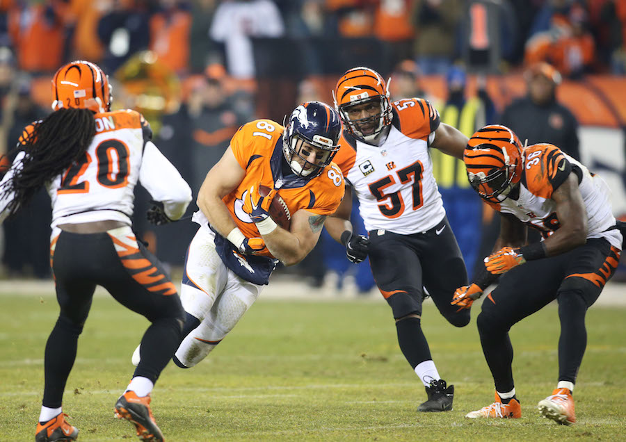 Daniels, Bengals, Broncos Owen Daniels