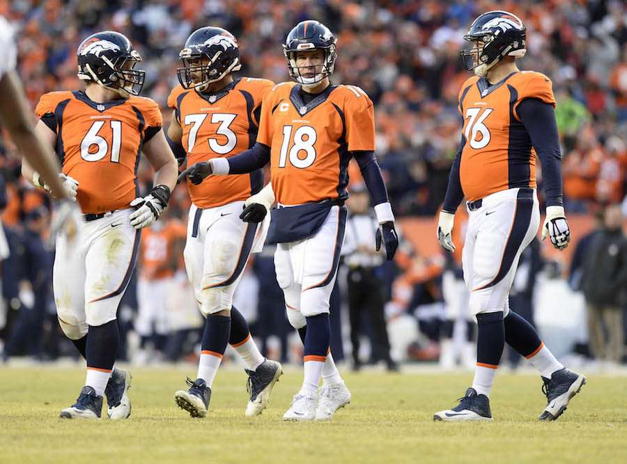 Manning San Diego Chargers at Denver Broncos Denver Broncos' Super Bowl run