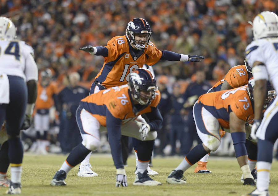 Manning San Diego Chargers at Denver Broncos