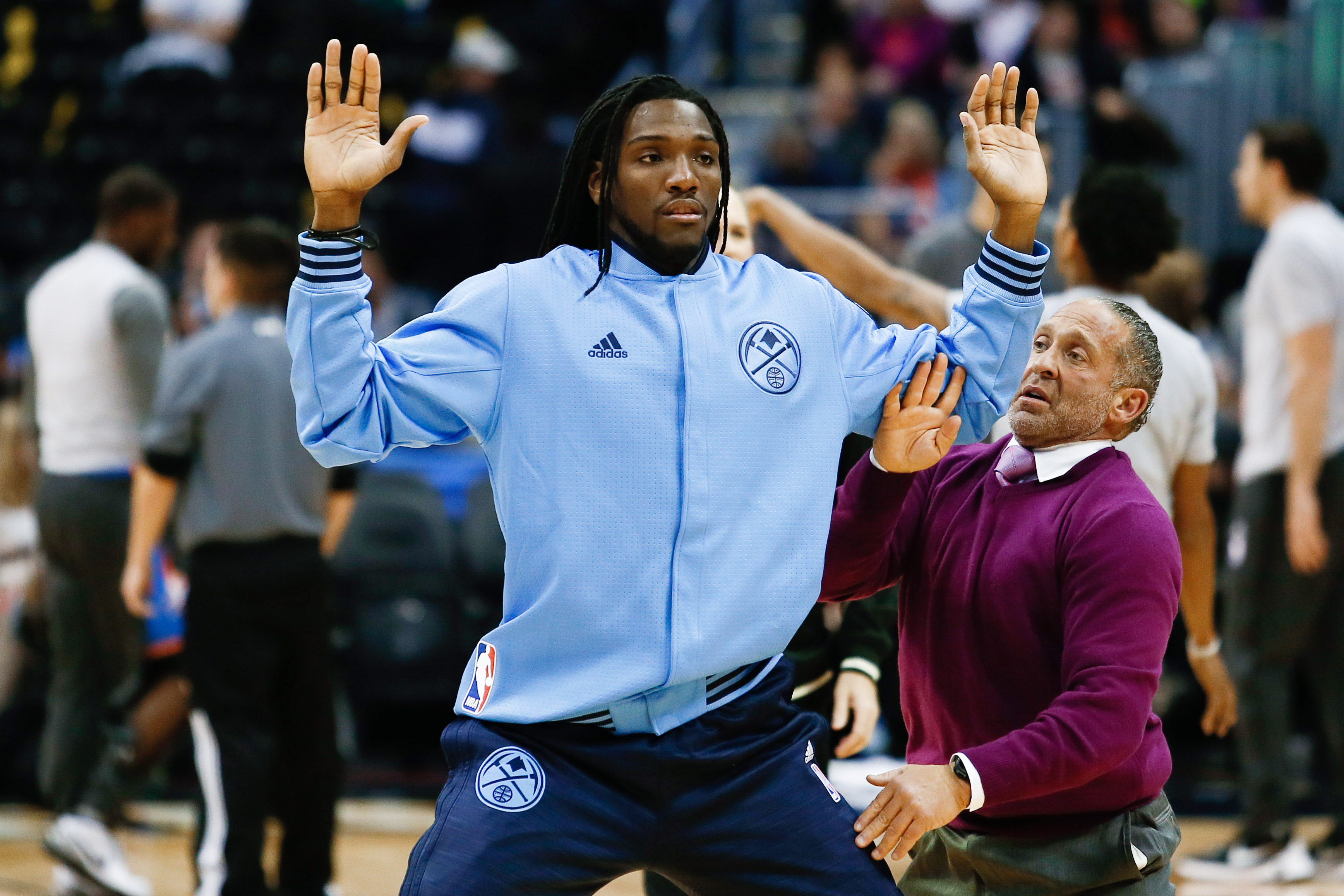 Steve Hess Oklahoma City Thunder at Denver Nuggets