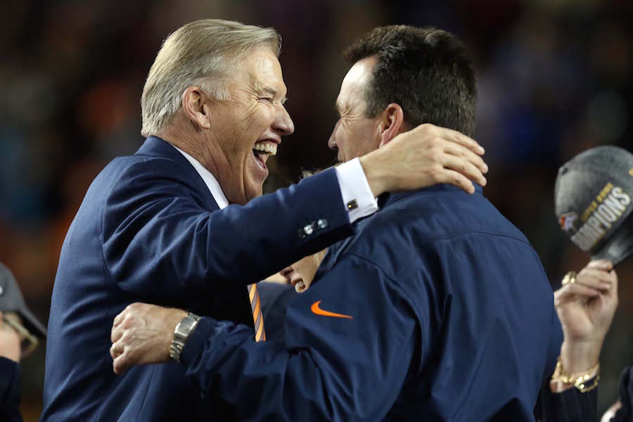 Elway Kubiak Super Bowl 50 Broncos
