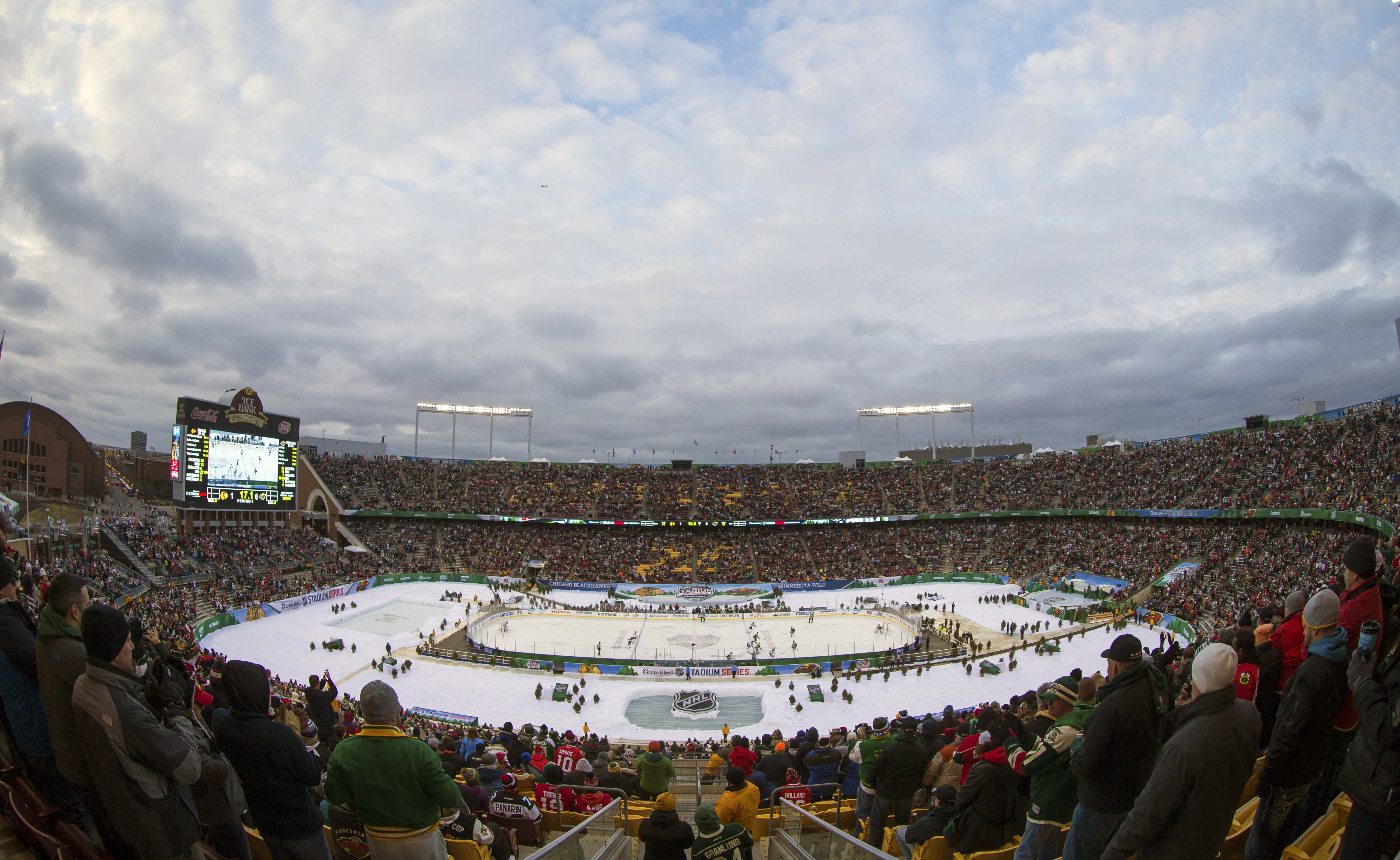 NHL: Stadium Series-Chicago Blackhawks at Minnesota Wild