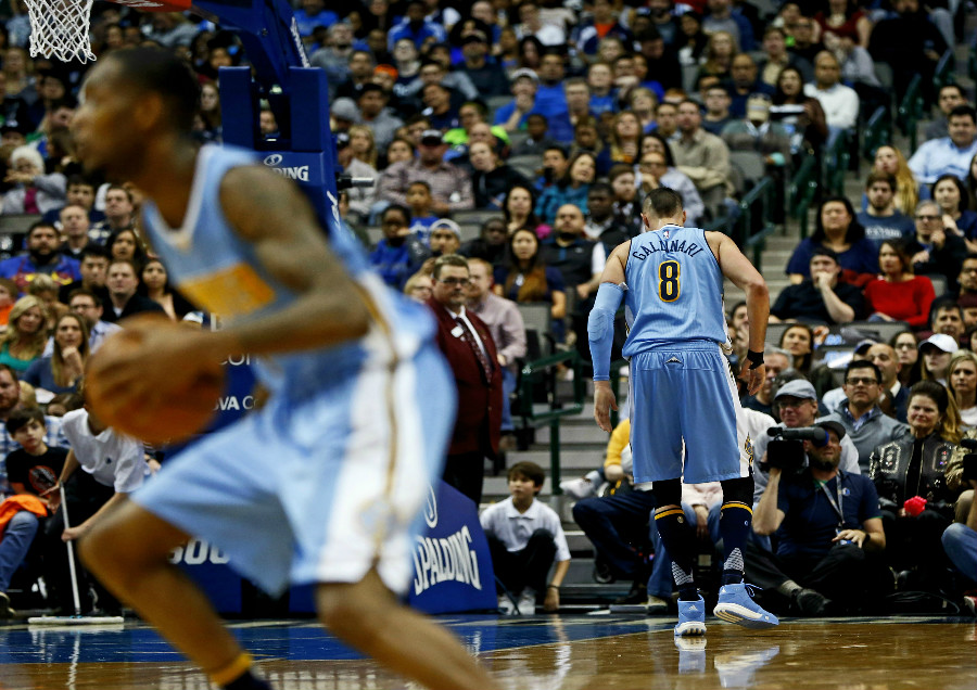 Gallinari, Barton, Nuggets Danilo Gallinari not close to return