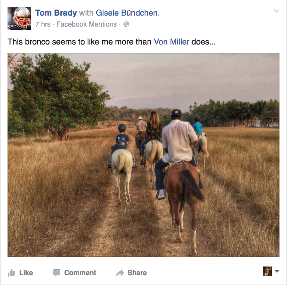 Tom Brady, Von Miller Instagram posts will hype you up for Patriots,  Broncos game