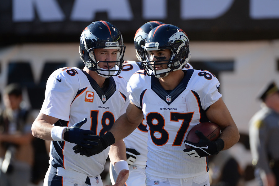 Eric Decker Peyton Manning Broncos