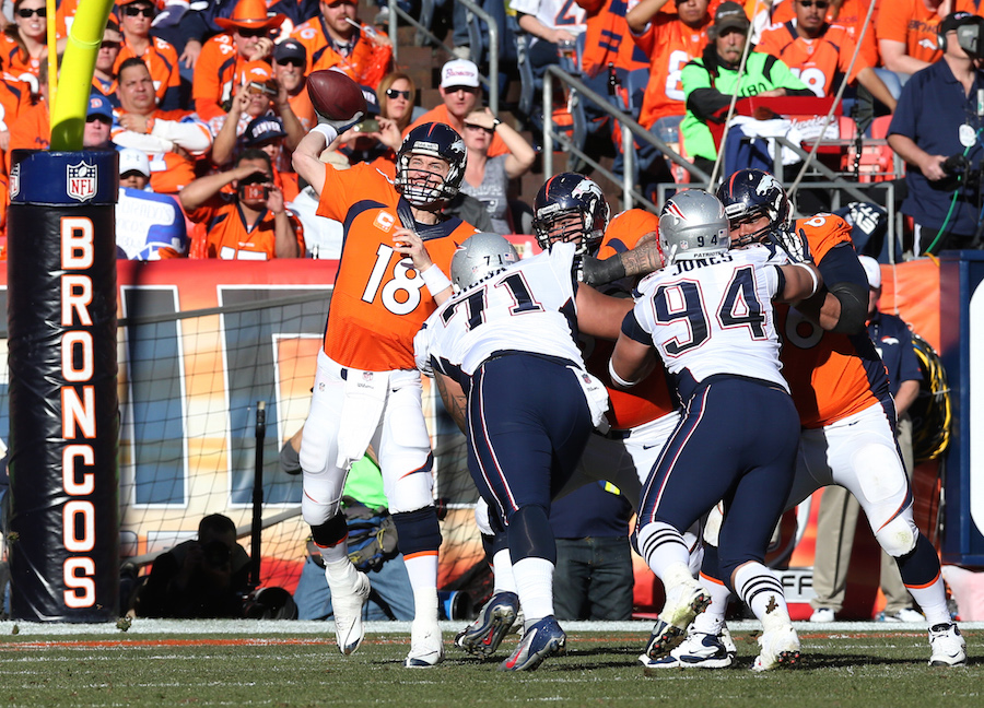 Manning Broncos Patriots AFC Championship