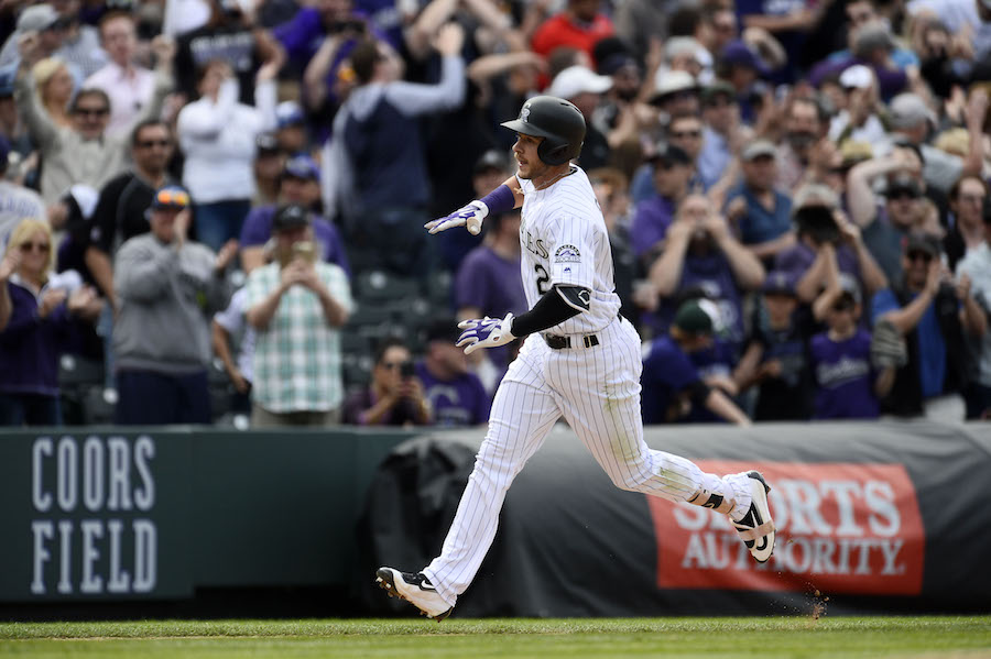 With two more in home opener, Trevor Story is on pace to hit 243 home ...