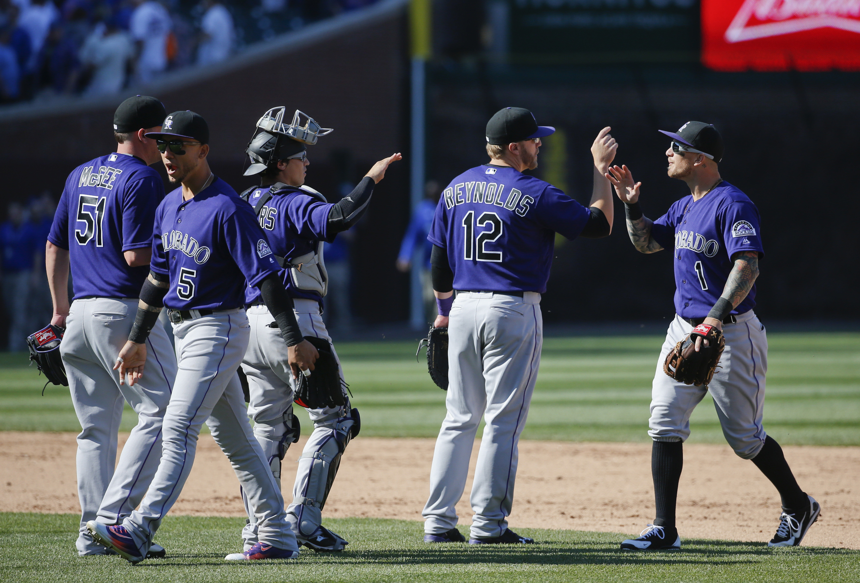 MLB: Colorado Rockies at Chicago Cubs