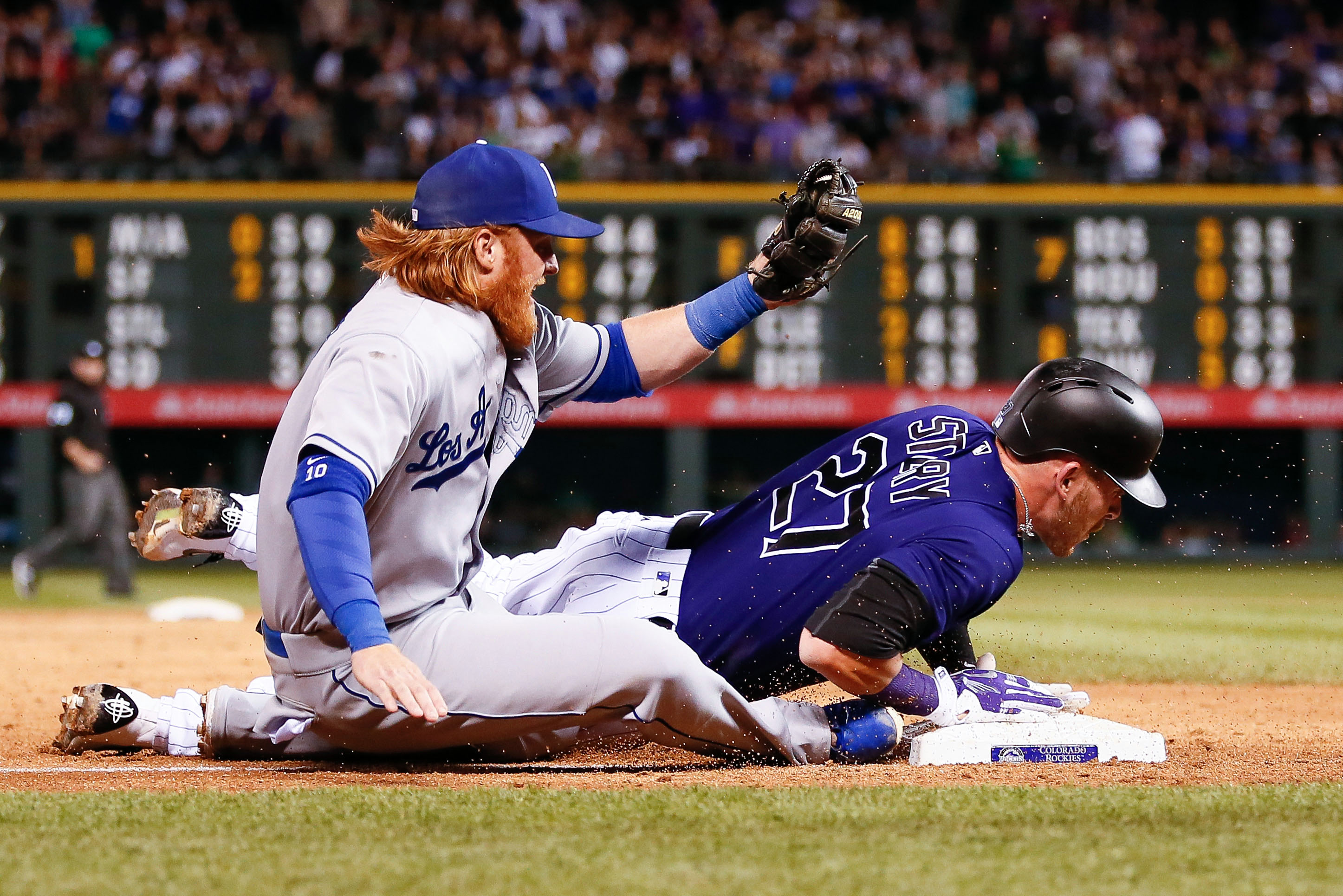 Image result for rockies-dodgers