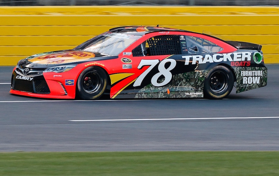 Truex Jr Signs New Contract Bass Pro Shops Tracker Boats