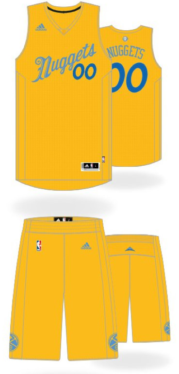 Denver nuggets cheap christmas jersey