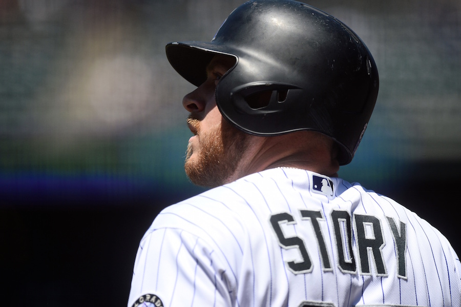 Trevor Story doesn't think he'll miss time after suffering finger injury