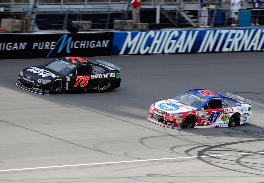 truex michigan nascar furniture row