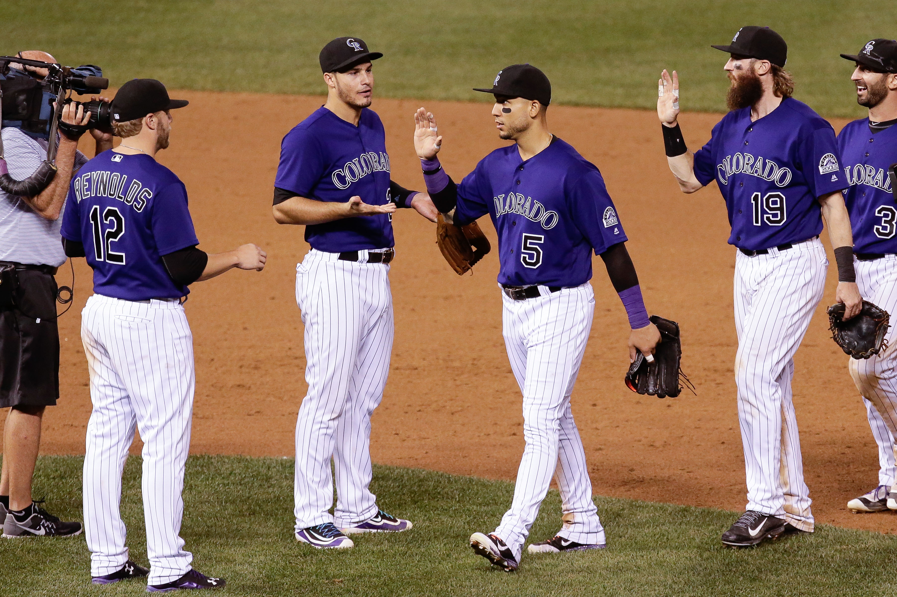 MLB: Los Angeles Dodgers at Colorado Rockies