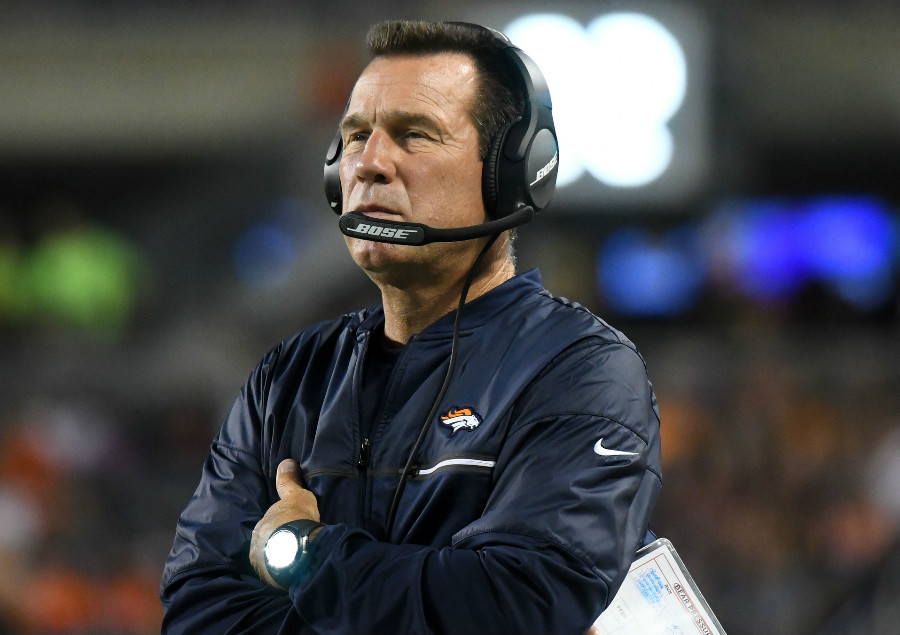 breaking gary kubiak won t travel with broncos to san diego mile