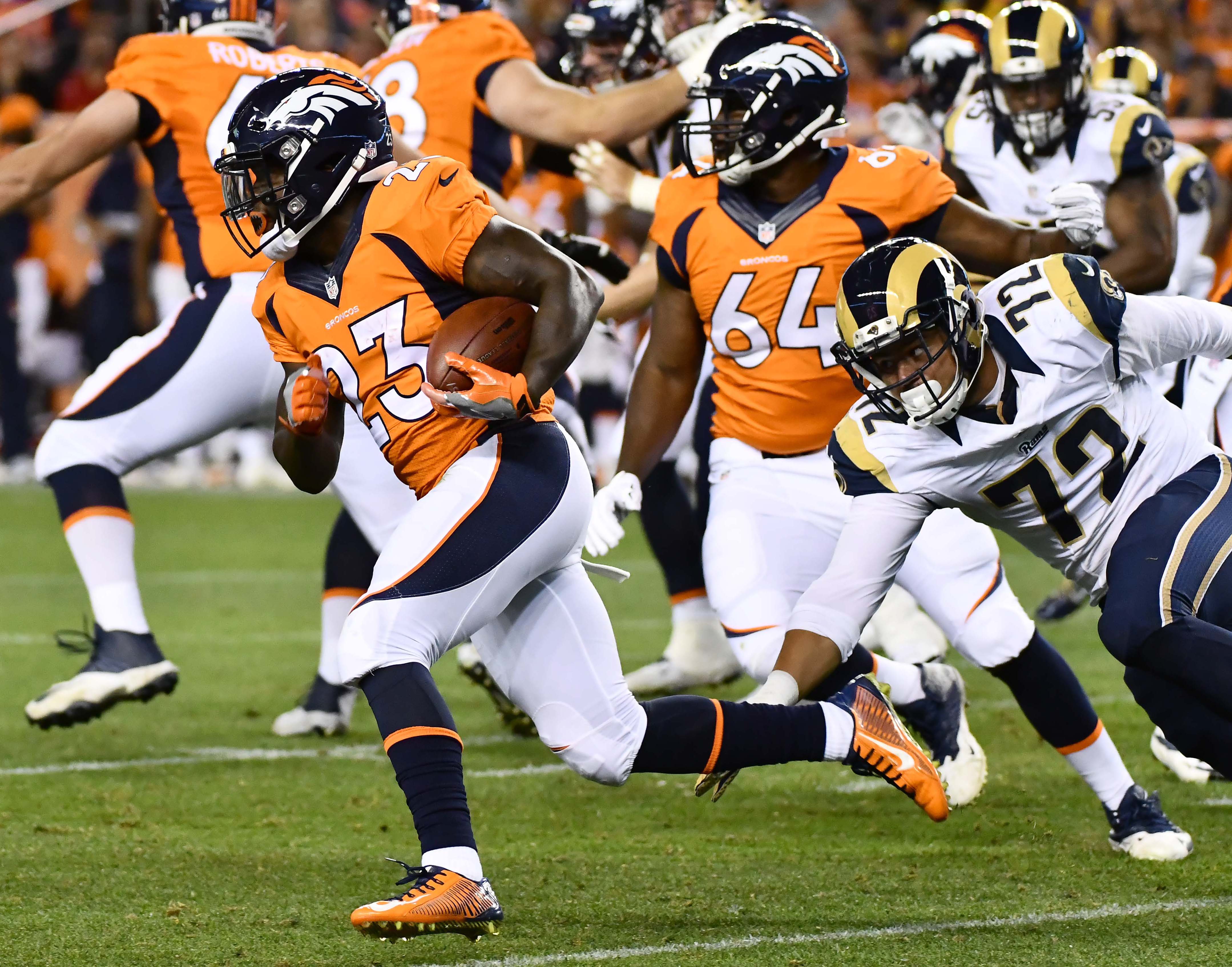 NFL: Preseason-Los Angeles Rams at Denver Broncos