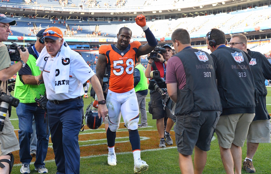 Miller, Broncos AFC Defensive Player of the Week
