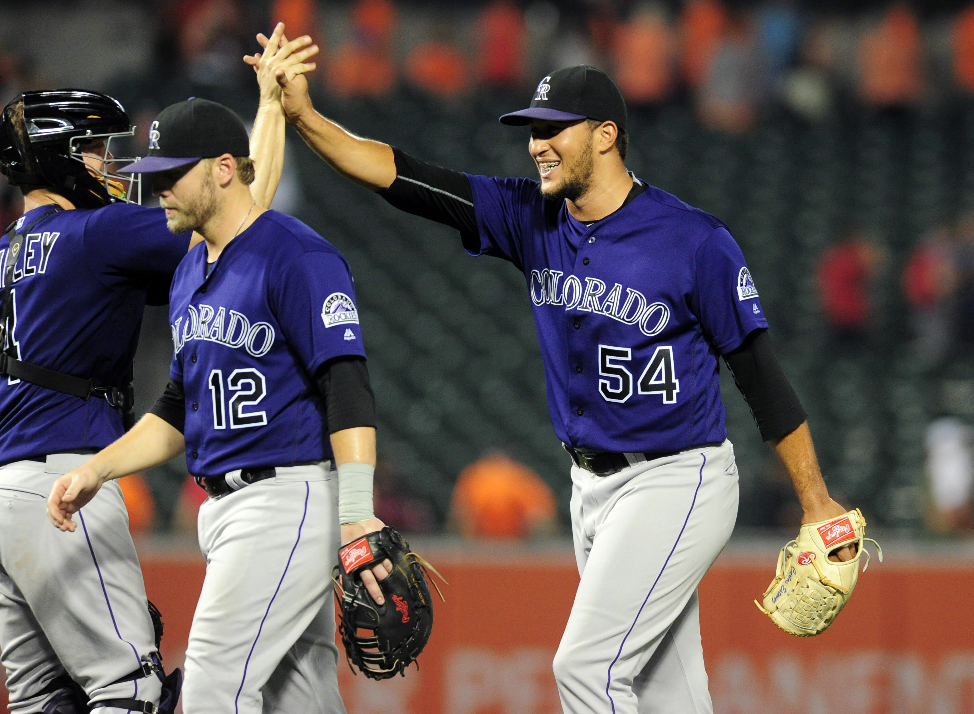 MLB: Colorado Rockies at Baltimore Orioles