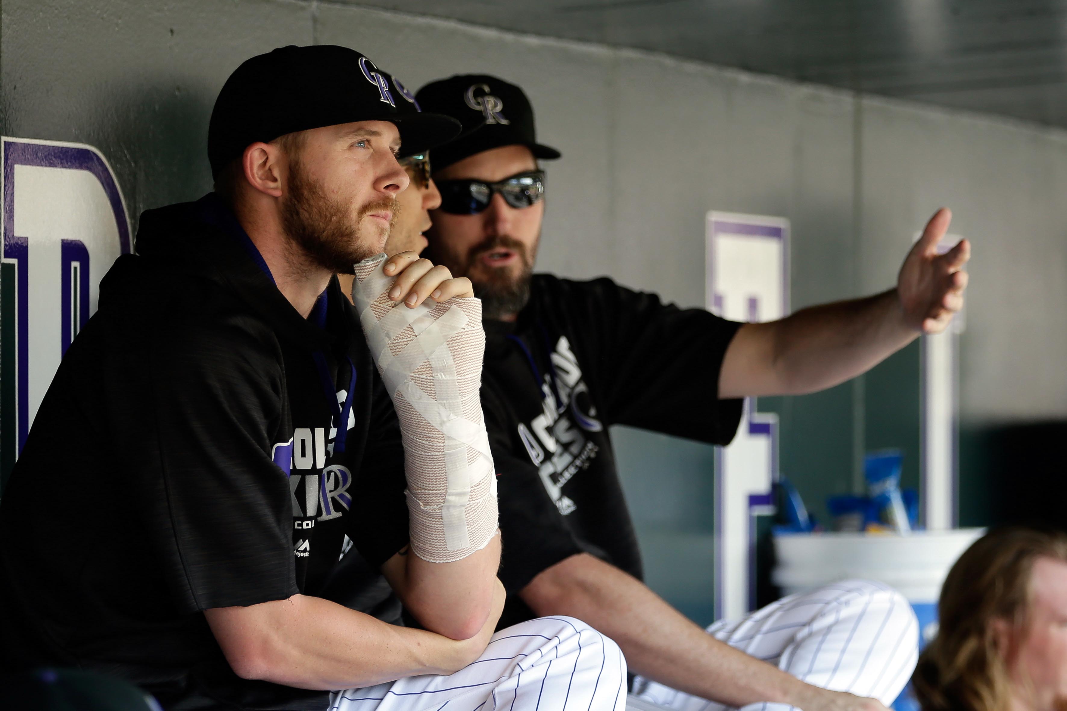 MLB: Miami Marlins at Colorado Rockies