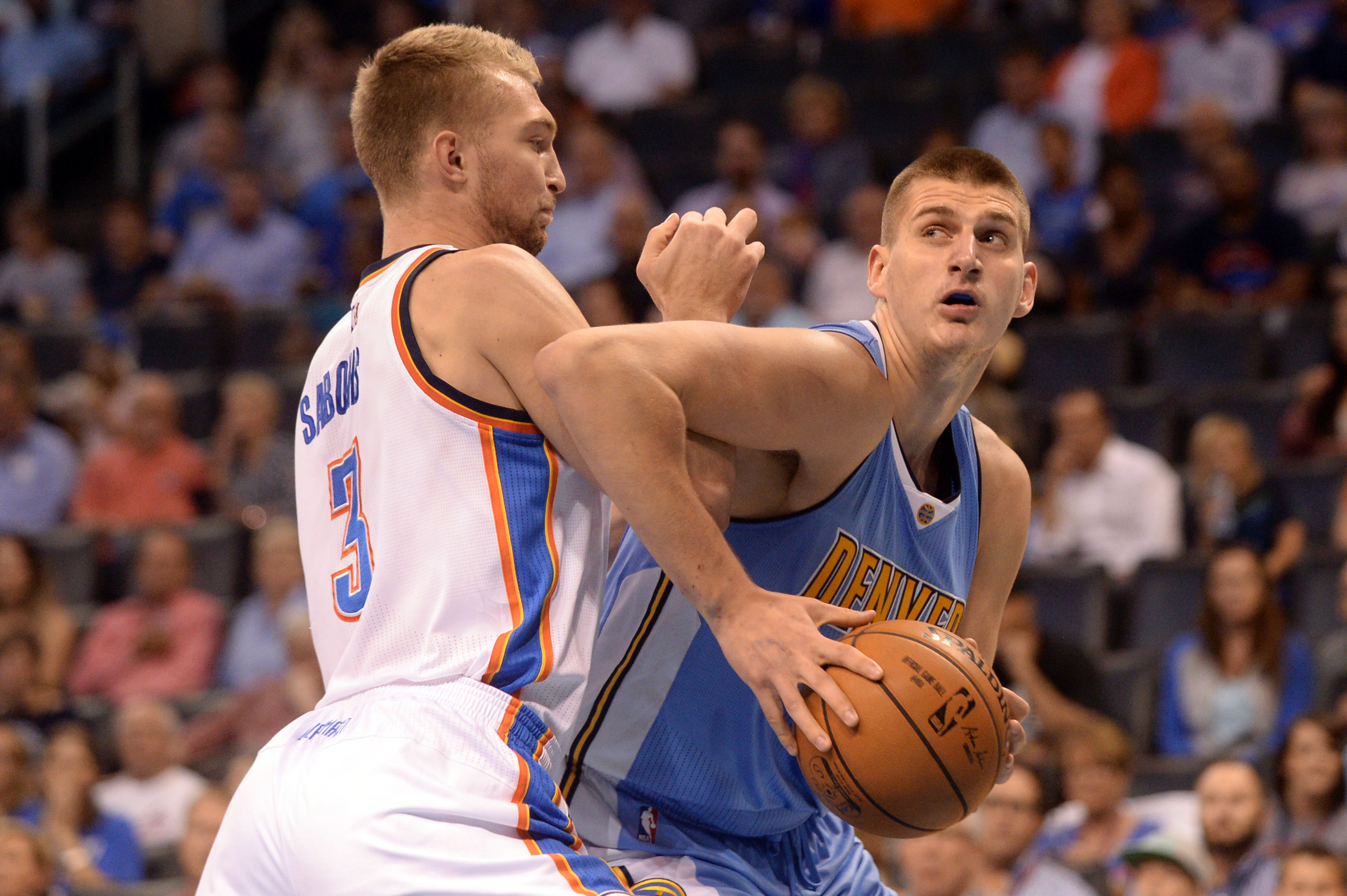 NBA: Preseason-Denver Nuggets at Oklahoma City Thunder