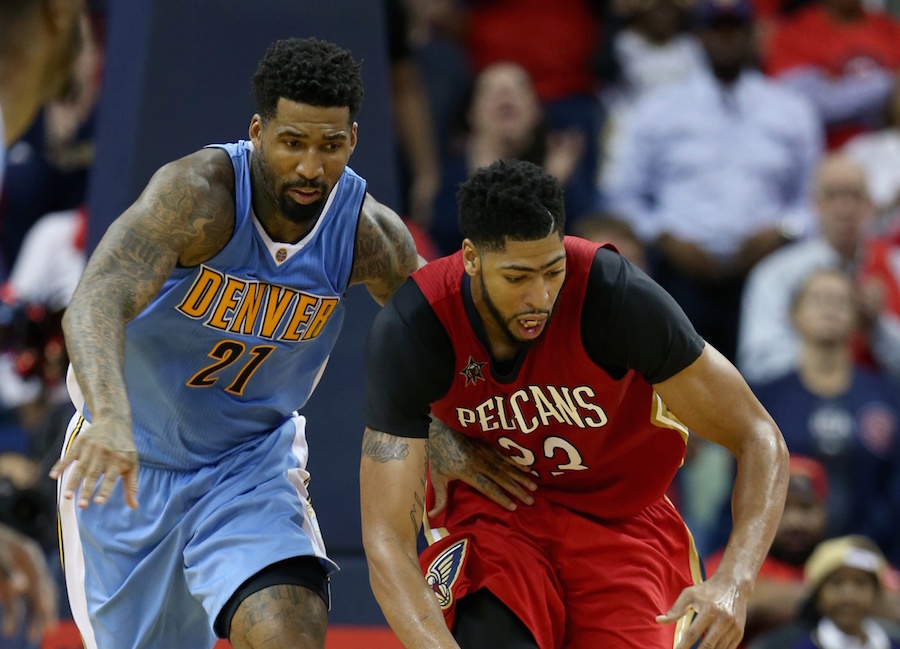 Wilson Chandler Anthony Davis