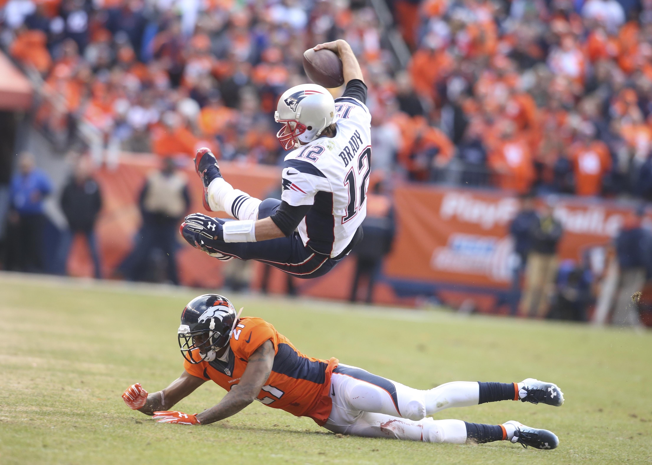 Tom Brady, Aqib Talib