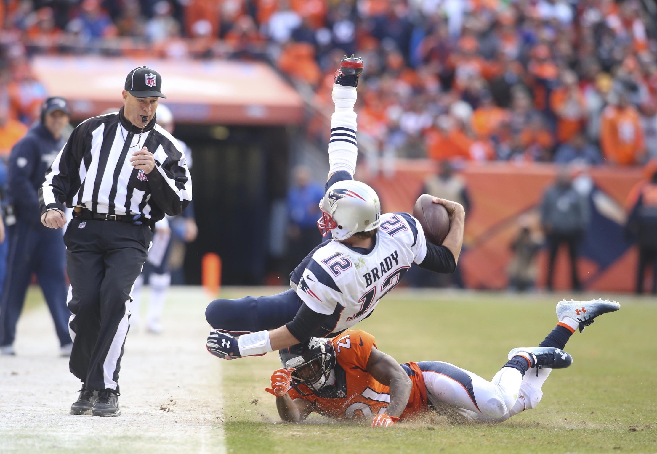 Tom Brady, Aqib Talib