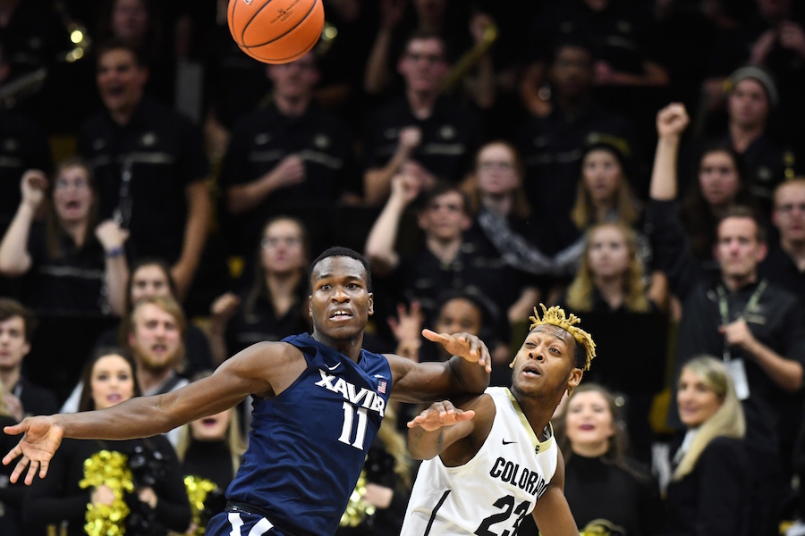 Bryce Peters Colorado Buffaloes Malcolm Bernard Xavier Musketeers