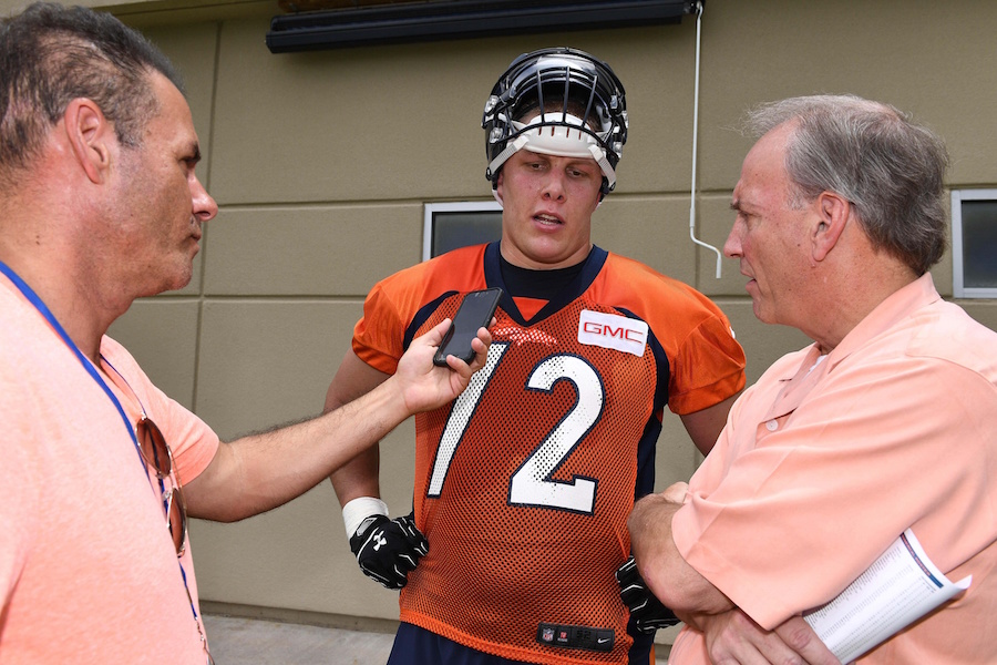 Eric Goodman, Garett Bolles, Les Shapiro