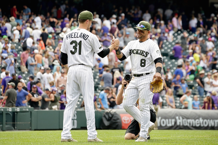 Kyle Freeland, Gerardo Parra