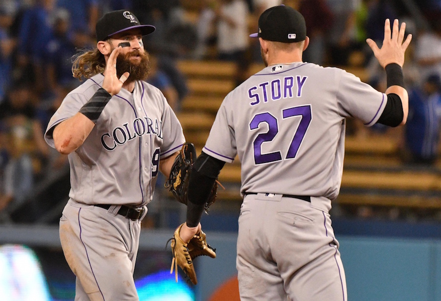 Charlie Blackmon, Trevor Story