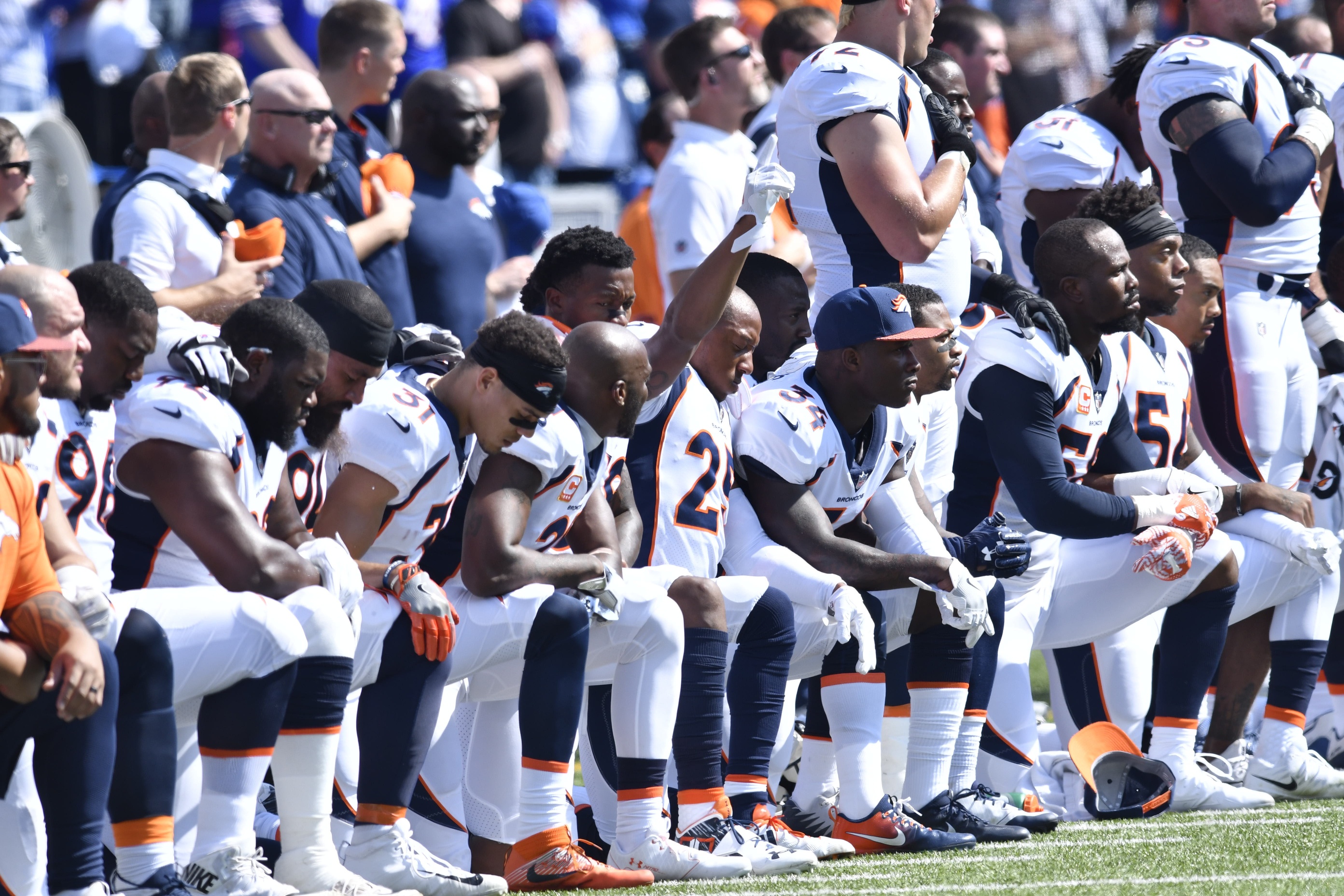 In their own words Broncos players explain why they knelt