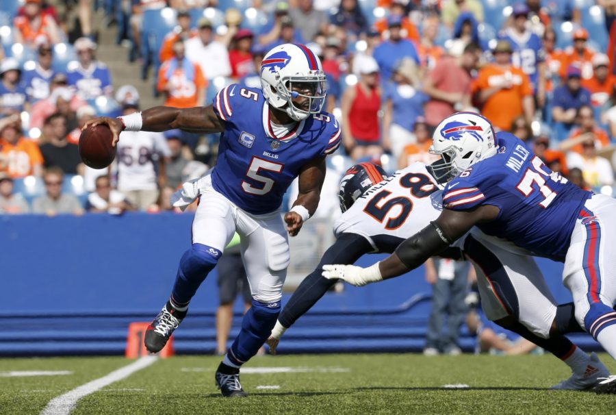 Von Miller penalty for fake helping hand to Tyrod Taylor costly