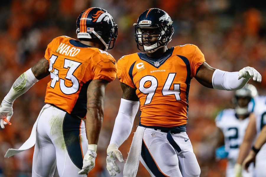 T.J. Ward, DeMarcus Ware