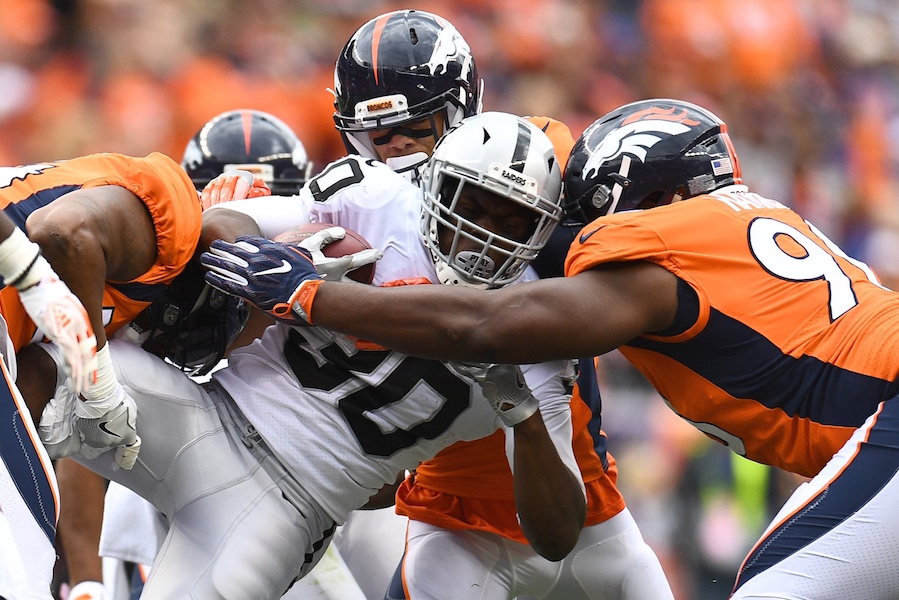 Jalen Richard, Oakland Raiders vs. Denver Broncos