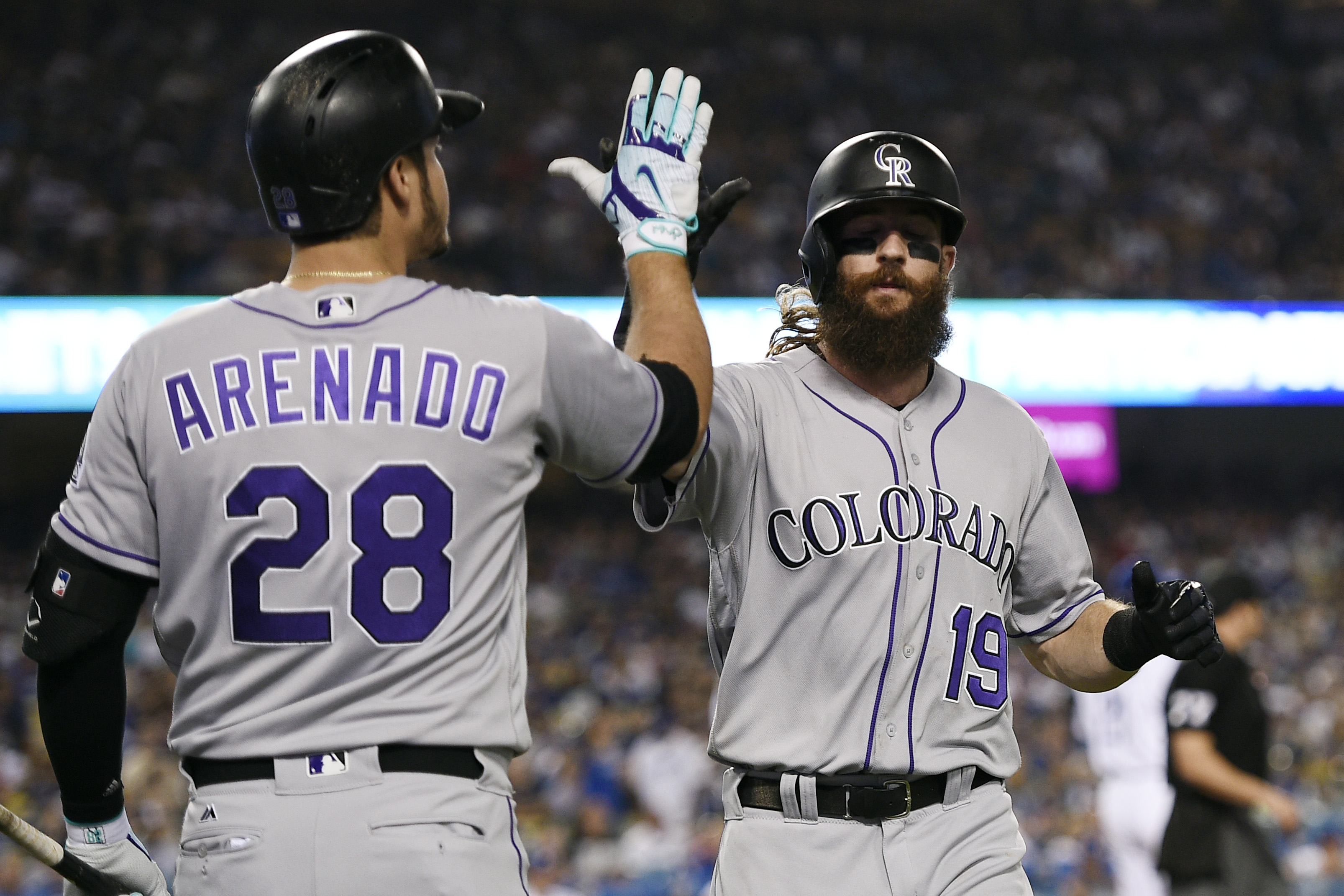 MLB: Colorado Rockies at Los Angeles Dodgers