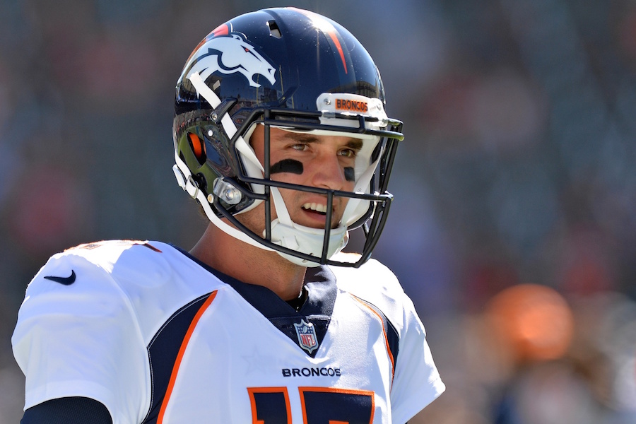 Broncos sticking with Brock Osweiler as starting QB vs. Patriots Broncos sticking with Brock Osweiler as starting QB vs. Patriots